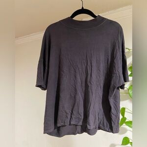 Casual Black Oversized T-Shirt